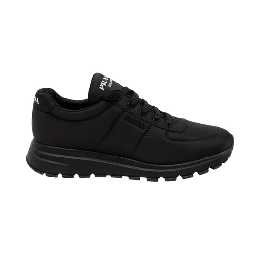 PRADA (MAN) NYLON LOGO LOW TRAINERS